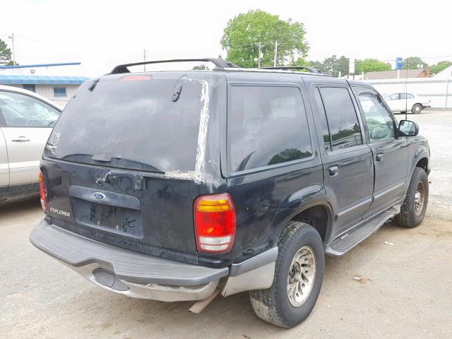 1FMZU32X5WZC21441 - 1998 FORD EXPLORER BLACK photo 4