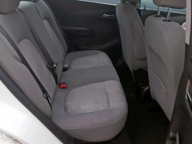 1G1JA5SH5C4202050 - 2012 CHEVROLET SONIC LS 白色 照片 6