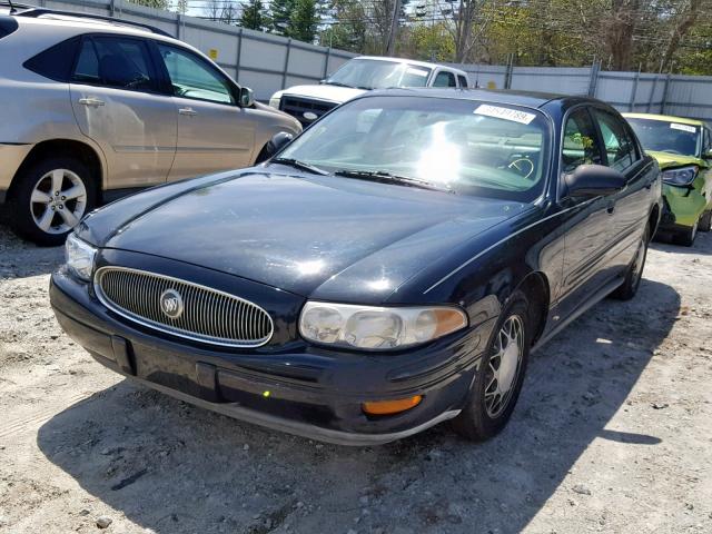 1G4HR54K81U138666 - 2001 BUICK LESABRE LI BLACK photo 2