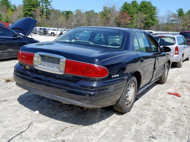 1G4HR54K81U138666 - 2001 BUICK LESABRE LI BLACK photo 4