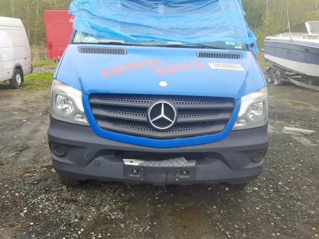 WD3PF4DC2FP136696 - 2015 MERCEDES-BENZ SPRINTER 3 BLUE photo 7