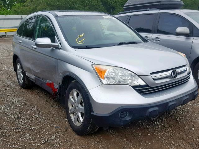 JHLRE38729C002259 - 2009 HONDA CR-V EXL SILVER photo 1