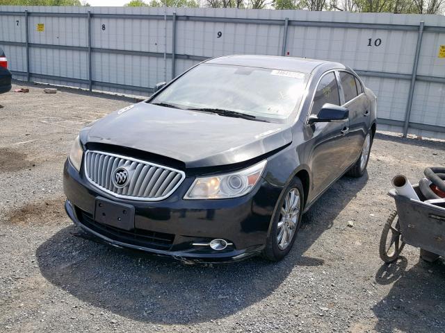 1G4GE5GV4AF190264 - 2010 BUICK LACROSSE C BLACK photo 2