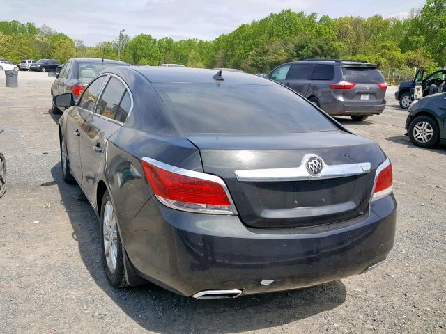 1G4GE5GV4AF190264 - 2010 BUICK LACROSSE C BLACK photo 3