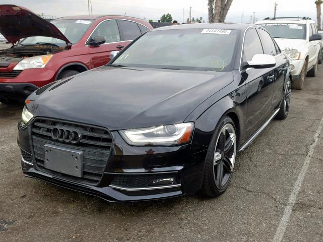 WAUKGAFL9DA055491 - 2013 AUDI S4 PRESTIG BLACK photo 2