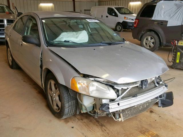 1B3EL46X85N617702 - 2005 DODGE STRATUS SX GRAY photo 1