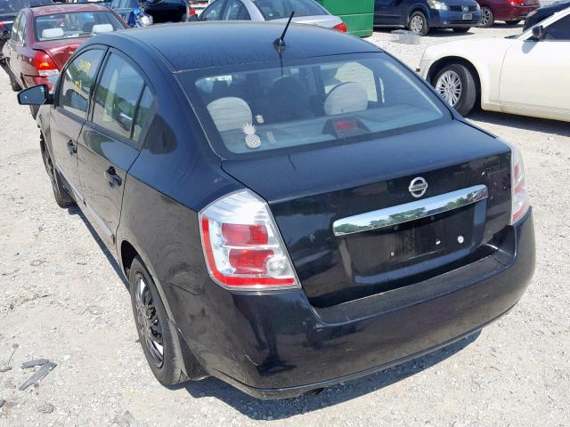 3N1AB6AP1AL671181 - 2010 NISSAN SENTRA 2.0 BLACK photo 3