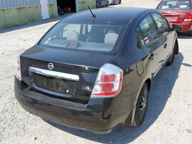 3N1AB6AP1AL671181 - 2010 NISSAN SENTRA 2.0 BLACK photo 4