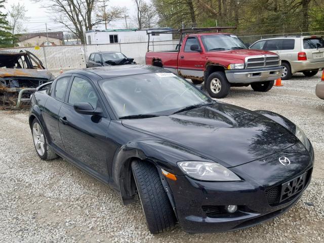 JM1FE173960206766 - 2006 MAZDA RX8 BLACK photo 1