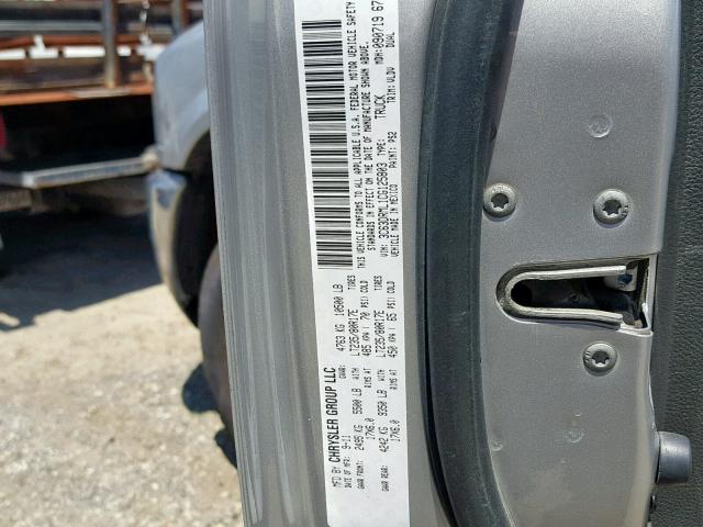 3C63DRML1CG125803 - 2012 DODGE RAM 3500 L SILVER photo 10