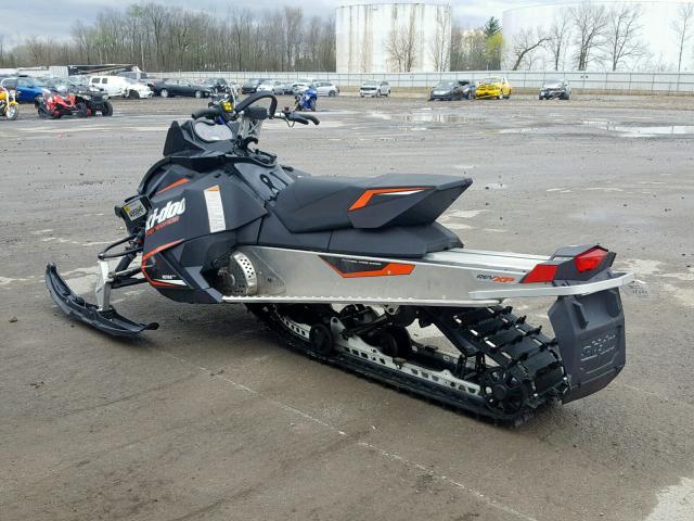 2BPSUHHAXHV001142 - 2017 SKI SNOWMOBILE BLACK photo 3