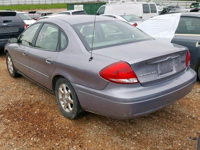 1FAFP56U76A235856 - 2006 FORD TAURUS SEL GRAY photo 3