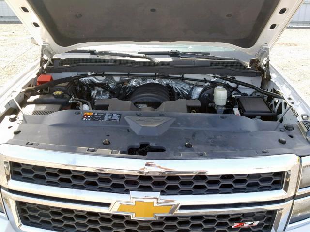 3GCUKREC8EG126130 - 2014 CHEVROLET SILVERADO WHITE photo 7