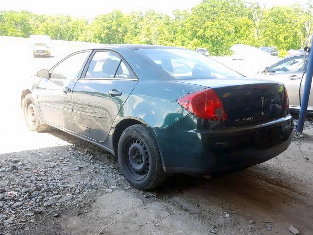 1G2ZF58B774208876 - 2007 PONTIAC G6 VALUE L GREEN photo 3