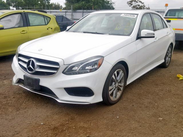 WDDHF9HB9EA904867 - 2014 MERCEDES-BENZ E 250 BLUE WHITE photo 2