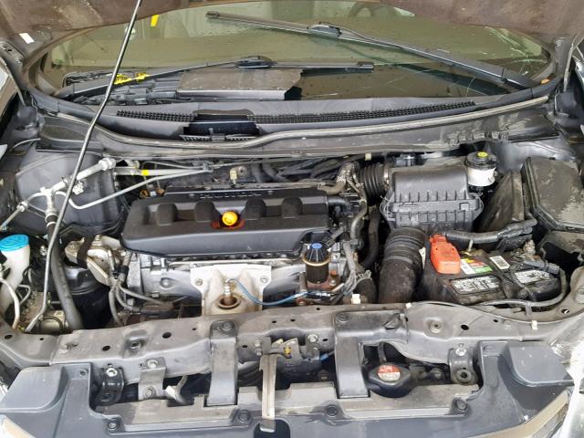 2HGFB2F97CH516721 - 2012 HONDA CIVIC EXL ნაცრისფერი ფოტო 7