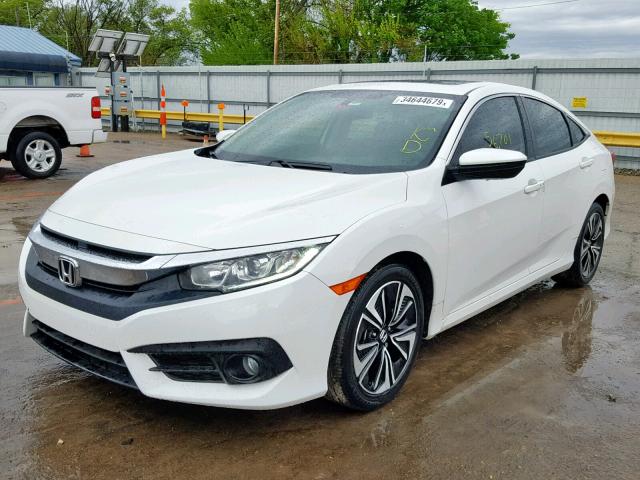 19XFC1F7XGE014954 - 2016 HONDA CIVIC EXL 白色 照片 2