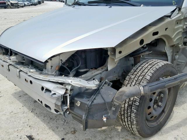 1FAFP34N47W118420 - 2007 FORD FOCUS ZX4 SILVER photo 9