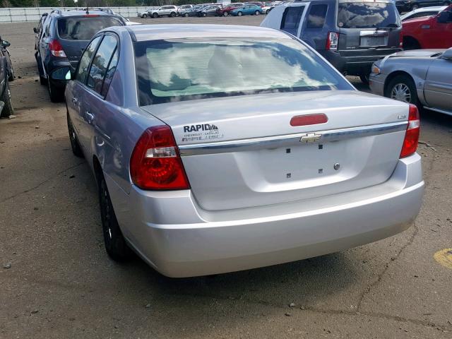 1G1ZS58F67F155613 - 2007 CHEVROLET MALIBU LS 银色 照片 3