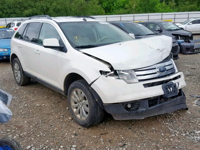 2FMDK3JC5ABA37322 - 2010 FORD EDGE SEL WHITE photo 1