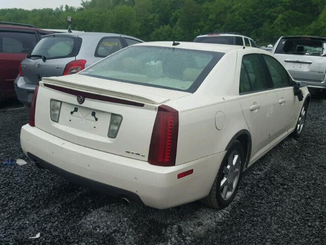 1G6DW677370118546 - 2007 CADILLAC STS WHITE photo 4