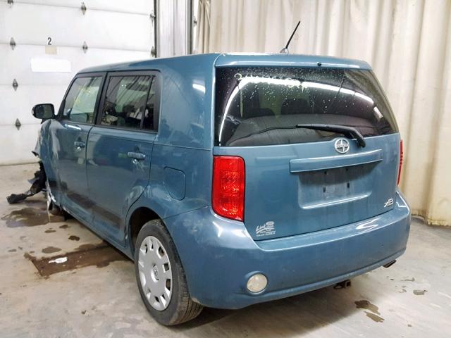 JTLKE50E181026071 - 2008 TOYOTA SCION XB 蓝色 照片 3