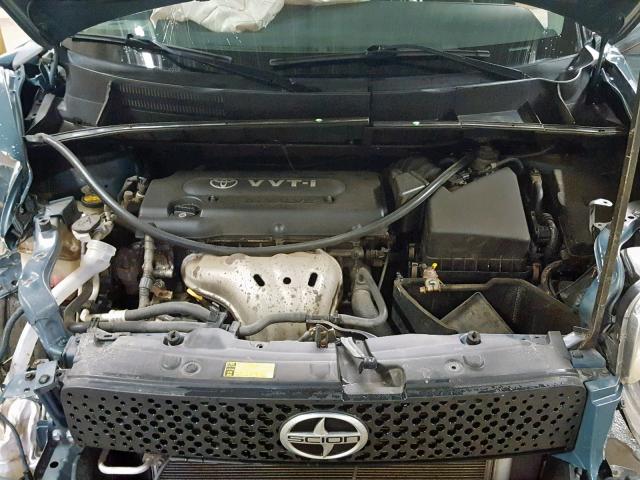 JTLKE50E181026071 - 2008 TOYOTA SCION XB 蓝色 照片 7