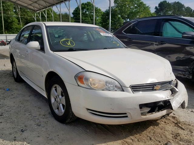 2G1WT57K091268434 - 2009 CHEVROLET IMPALA 1LT WHITE photo 1