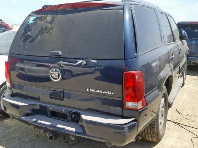 1GYEK63N36R123834 - 2006 CADILLAC ESCALADE L BLUE photo 4