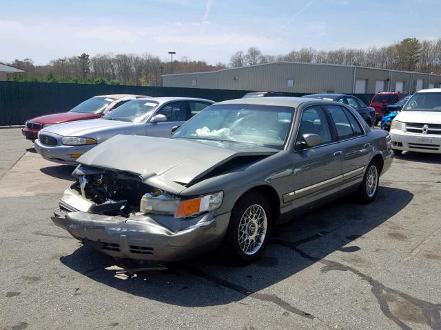 2MEFM74W8WX658311 - 1998 MERCURY GRAND MARQ GRAY photo 2