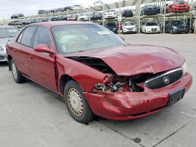 2G4WS52J751118643 - 2005 BUICK CENTURY CU MAROON photo 1