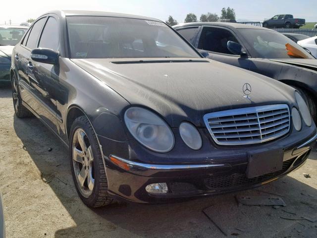 WDBUF65J95A637988 - 2005 MERCEDES-BENZ E 320 BLACK photo 1