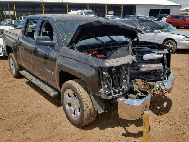 3GCUKRER7JG361617 - 2018 CHEVROLET SILVERADO BLACK photo 1