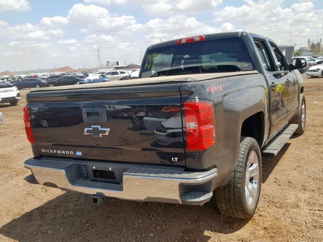 3GCUKRER7JG361617 - 2018 CHEVROLET SILVERADO BLACK photo 4