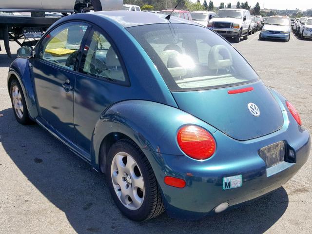 3VWCB21C92M430439 - 2002 VOLKSWAGEN NEW BEETLE Grün Foto 3