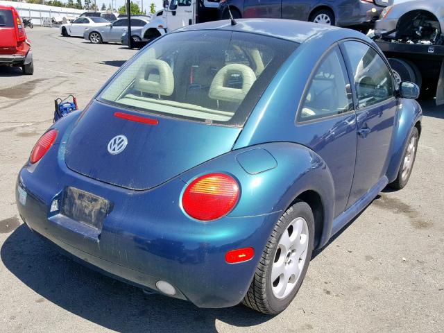 3VWCB21C92M430439 - 2002 VOLKSWAGEN NEW BEETLE Grün Foto 4