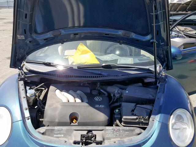 3VWCB21C92M430439 - 2002 VOLKSWAGEN NEW BEETLE Grün Foto 7