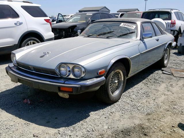 SAJNW5842LC172415 - 1990 JAGUAR XJS BLUE photo 2