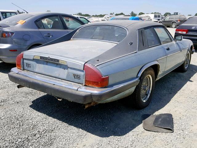 SAJNW5842LC172415 - 1990 JAGUAR XJS BLUE photo 4