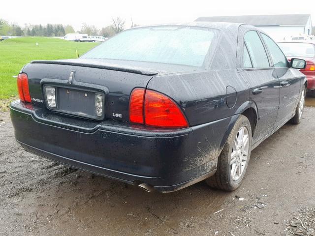 1LNHM87A44Y651736 - 2004 LINCOLN LS BLACK photo 4