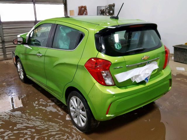 KL8CF6SA1GC541337 - 2016 CHEVROLET SPARK 2LT GREEN photo 3