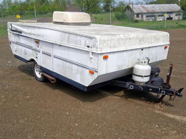 4X4CF56172D143055 - 2002 FLAG TRAILER WHITE photo 1