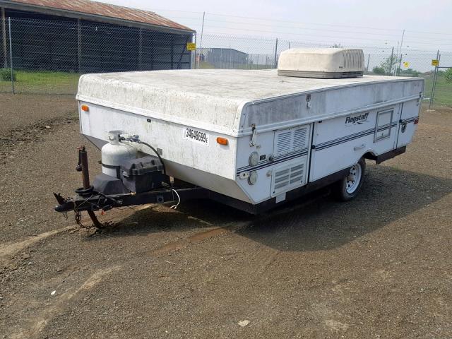 4X4CF56172D143055 - 2002 FLAG TRAILER WHITE photo 2