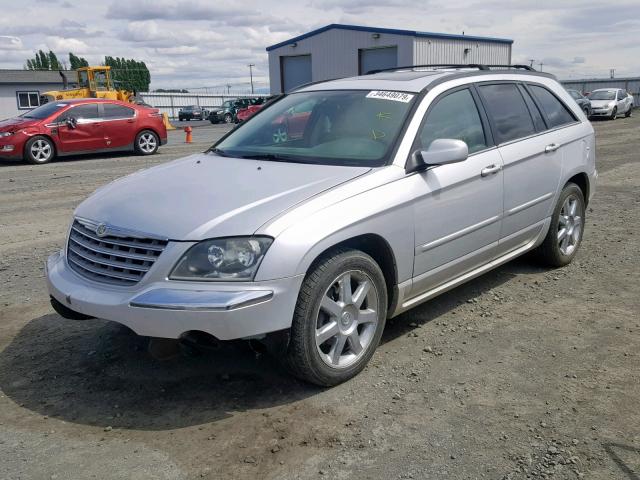 2C8GF78475R602824 - 2005 CHRYSLER PACIFICA L SILVER photo 2