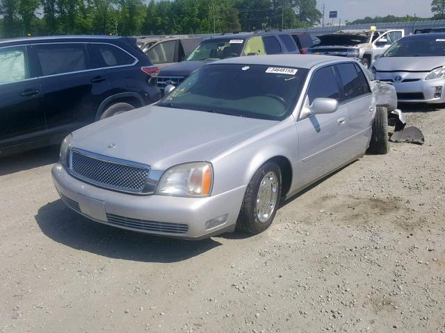 1G6KE57Y31U259694 - 2001 CADILLAC DEVILLE DH SILVER photo 2