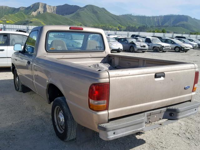 1FTCR10A7VUC43757 - 1997 FORD RANGER BROWN photo 3