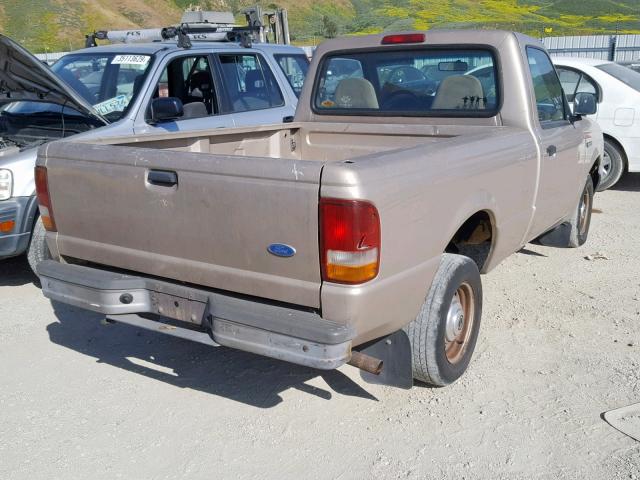 1FTCR10A7VUC43757 - 1997 FORD RANGER BROWN photo 4