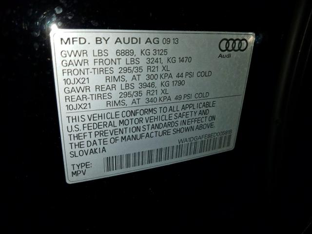 WA1DGAFE8ED005818 - 2014 AUDI Q7 PRESTIGE  照片 10