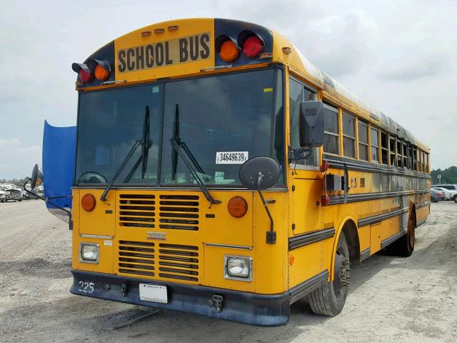 1T88S3E2X61168304 - 2006 THOMAS SCHOOL BUS YELLOW photo 2