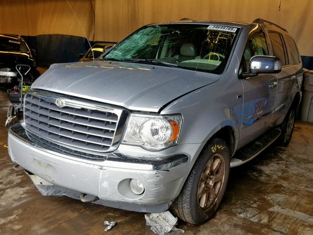 1A8HW58258F152295 - 2008 CHRYSLER ASPEN LIMI SILVER photo 2